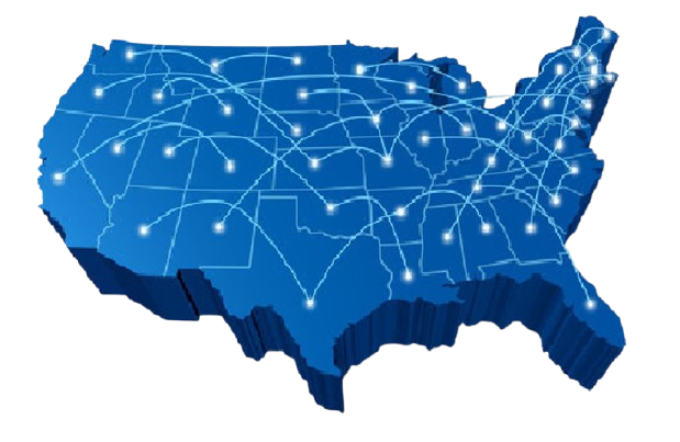 US Map Connectivity